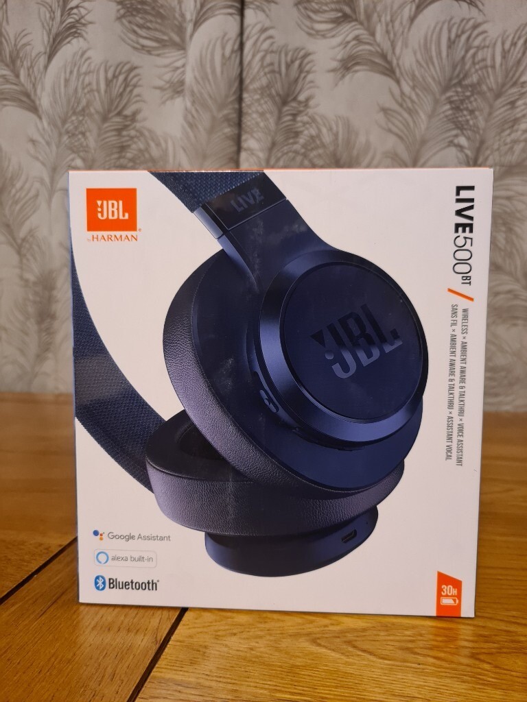 JBL Live 500BT Bluetooth Google / Alexa headphones – Black | in Perth,  Perth and Kinross | Gumtree